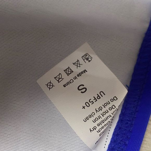 Charmo High Neck Bikini Swimsuit Two Piece Size Small Royal Blue NWT - Picture 3 of 3